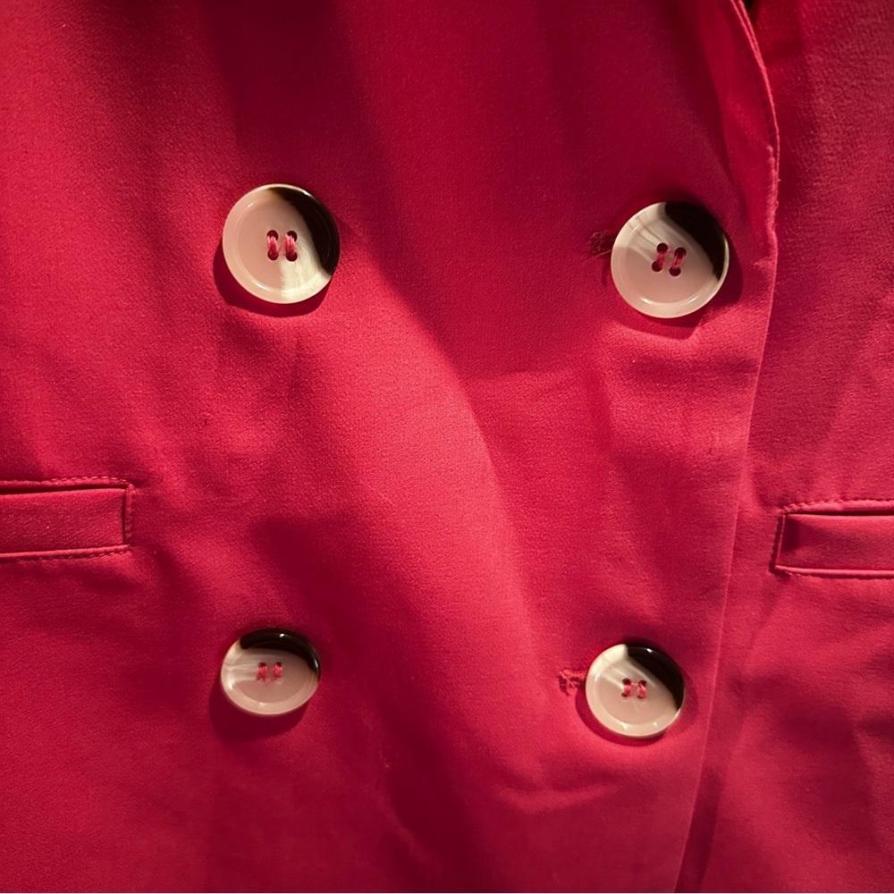 Sanctuary‎ Pink Long Sleeve Double Breasted Blazer Large - Picture 4 of 7